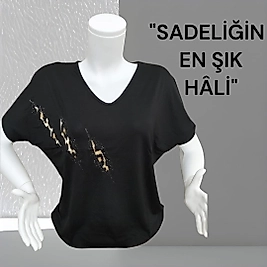 siyah bluz
