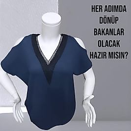 omuz detaylı bluz