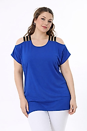 şerit askılı bluz