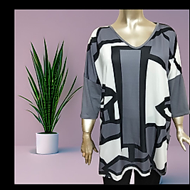 dijital baskı tunik